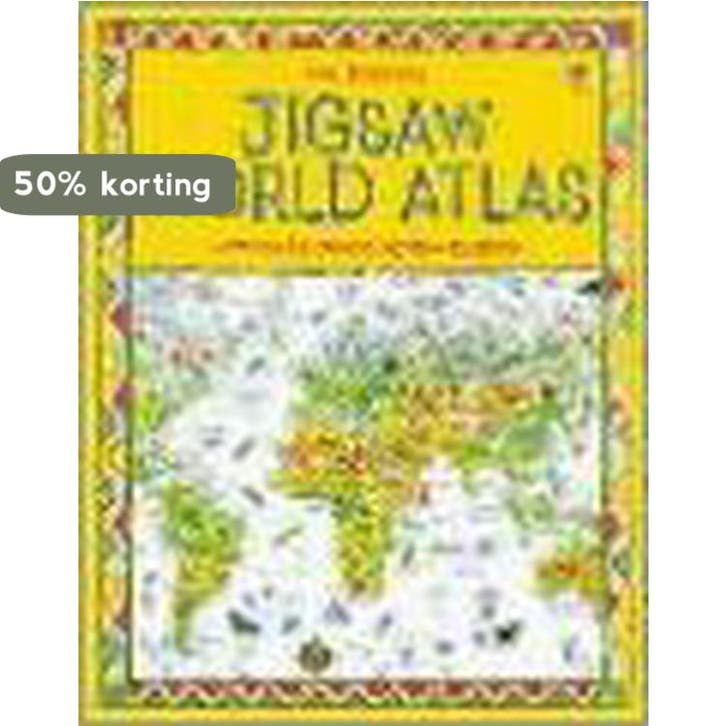 The Usborne Jigsaw World Atlas 9780746055762 Colin King, Boeken, Taal | Engels, Gelezen, Verzenden