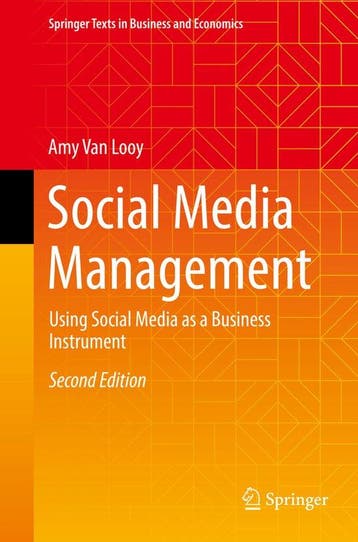 Springer Texts in Business and Economics- Social Media, Verzenden, Zo goed als nieuw, Amy Van Looy