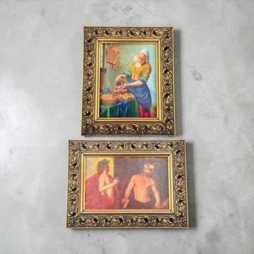 Decoratief ornament (2) - Marcos met klassieke taferelen -