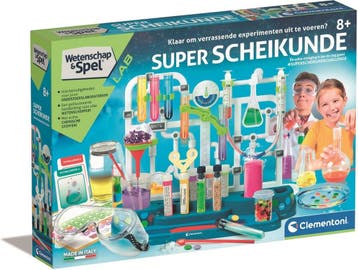 Clementoni Wetenschap &amp; Spel – Super Scheikunde -, Verzenden, Nieuw