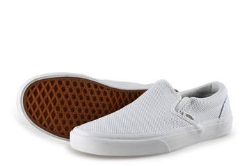 Vans Instappers in maat 40½ Wit, Kleding | Heren, Schoenen, Verzenden, Wit, Overige typen, Zo goed als nieuw