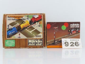 Märklin Z - 8992/8940 - Modeltreinsporen (2) - Elektrische, Nieuw