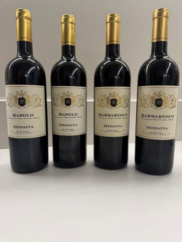 2020 x2 Barbaresco & 2021 x2 Barolo, Marchesi di Barolo,