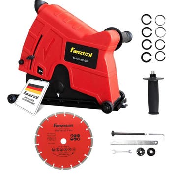 FANZTOOL Slijpkap 230mm | Tweede kansje | OP = OP, Doe-het-zelf en Bouw, Verzenden, Gebruikt