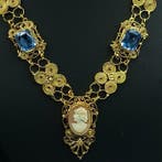 Sans prix de réserve - Collier Argent, Plaqué or - 72.00ct., Bijoux, Sacs & Beauté, Colliers