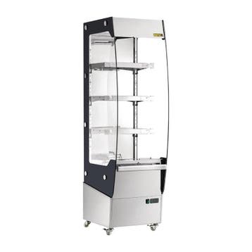 Warmhoudvitrine | 220L | 1,65kW | 4 schappen |, Verzenden