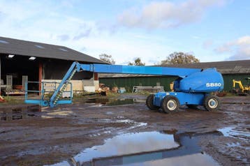 Veiling: Telescoophoogwerker UpRight SB80 Diesel 26.4m, Ophalen