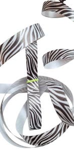 5m sierlint - Zebra - krullint - jungle - dierenprint - l..., Diversen, Cadeauverpakkingen, Ophalen of Verzenden, Nieuw