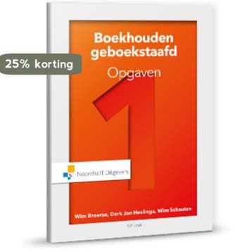 Boekhouden geboekstaafd 1 opgaven 1 Opgaven 9789001878450, Boeken, Verzenden, Gelezen, D.J.J. Heslinga