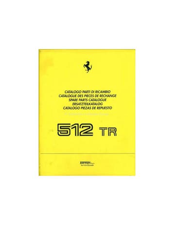 1992 FERRARI 512 TR ONDERDELENHANDBOEK 708/92, Ophalen of Verzenden