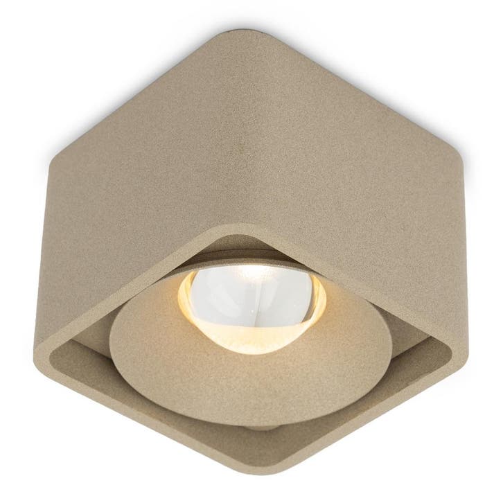 Spots opbouw Lars Opbouwspot Champagne Binnenverlichting, Huis en Inrichting, Lampen | Overige, Modern, Nieuw, Verzenden