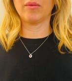 Giorgio Visconti - Collier - 18 carats Or blanc - 0.66ct., Handtassen en Accessoires, Kettingen, Nieuw