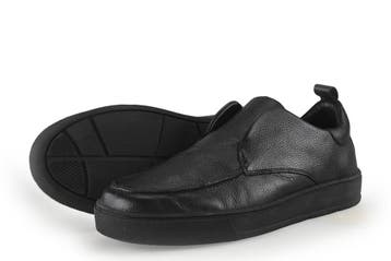 Manfield Loafers in maat 43 Zwart, Kleding | Heren, Schoenen, Loafers, Manfield, Verzenden, Zwart