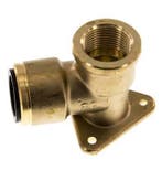Prise murale G3/4 Femelle x 22 mm Push-in Laiton 16bar, Verzenden, Nieuw