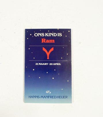 Ons kind is ram - Heuer, Verzenden, Nieuw