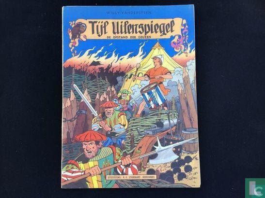 Tijl Uilenspiegel - De opstand der Geuzen - 1954, Livres, BD, Envoi