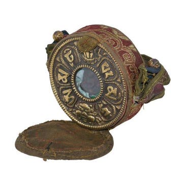 Ghau — Autel de Voyage Bouddhiste Circulaire – Bouddha de la