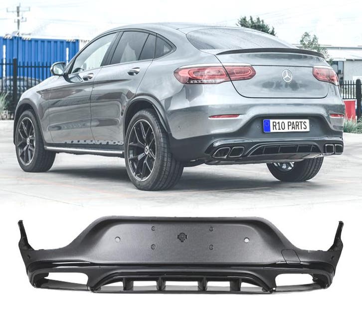 DIFFUSEUR MERCEDES GLC C253 COUPÉ AMG 20- LOOK GLC63 NOIR, Autos : Pièces & Accessoires, Carrosserie & Tôlerie, Envoi