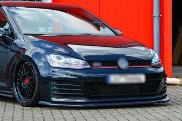 Front Splitter voor Volkswagen Golf 7 GTI / GTD, Auto diversen, Ophalen of Verzenden