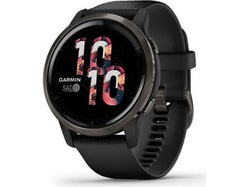 Garmin Venu 2 45 mm slate rand van roestvrij staal met, Bijoux, Sacs & Beauté, Montres connectées, Verzenden