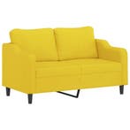 Tweedehands Bank Geel | Tweede Kansje | OP = OP, Huis en Inrichting, Verzenden, 150 tot 200 cm, 75 tot 100 cm, Rechte bank