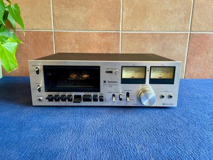 Technics - RS-615 Audiocassette deck, TV, Hi-fi & Vidéo, Radios