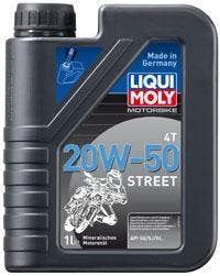 Liqui Moly Motorbike 4T 20W50 Street 1 Liter, Ophalen of Verzenden