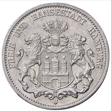 Duitsland, Hamburg 200.000 Mark 1923 - NGC MS66, Postzegels en Munten