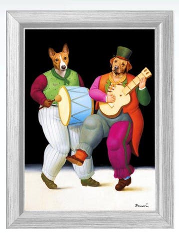 Bonaschi (1959) - I clown su Fernando Botero, Antiek en Kunst
