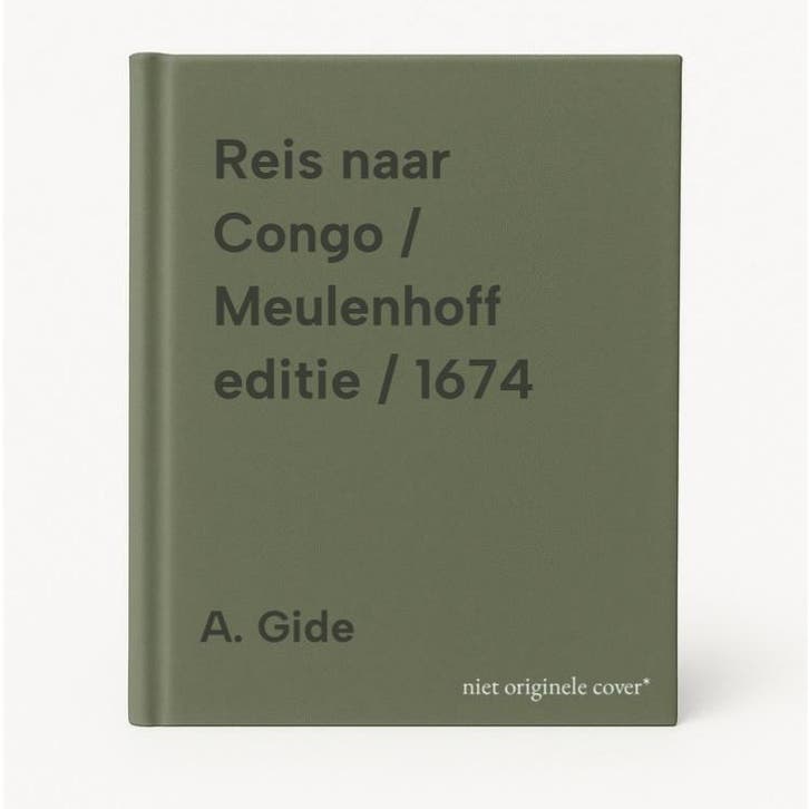 Reis naar Congo / Meulenhoff editie / 1674 9789029056854, Livres, Romans, Envoi