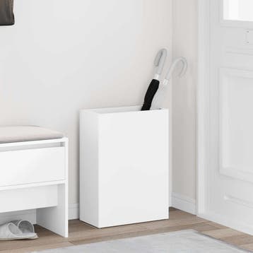 vidaXL Opslaghaak & Rek met opslag Wit 40 x 20 x 55,5 cm, Verzenden
