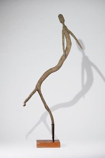 Een houten beeld - Prampram - Ghana