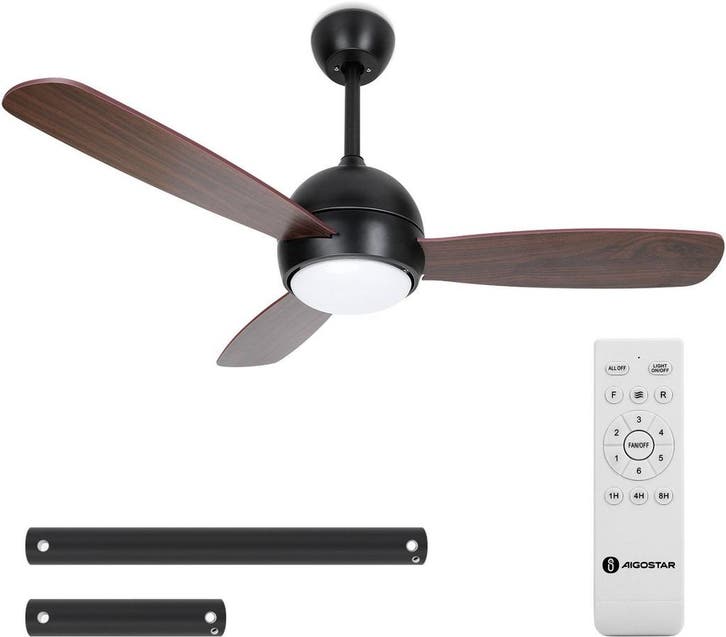 Plafondventilator met verlichting - Plafondlamp met ventilat, Elektronische apparatuur, Ventilatoren, Nieuw, Verzenden