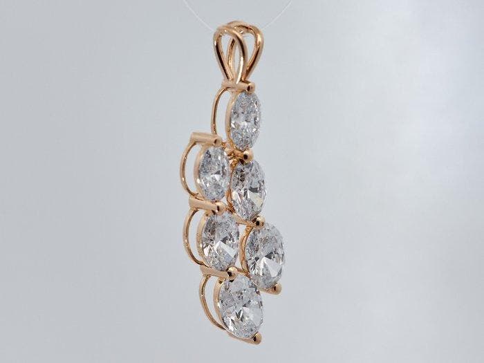 Zonder minimumprijs - Hanger - 14 karaat Geel goud - 2.80ct., Handtassen en Accessoires, Antieke sieraden