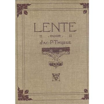 VERKADE LENTE 9789021011448 Thysse, Boeken, Verzenden, Gelezen, Thysse