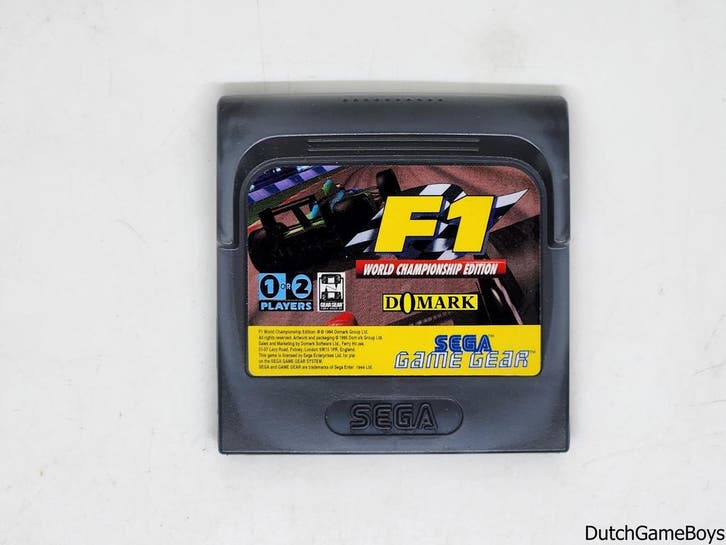 Sega Game Gear - F1 - World Championship Edition, Consoles de jeu & Jeux vidéo, Jeux | Nintendo GameCube, Envoi
