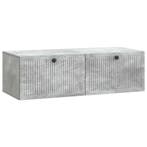 vidaXL Wandmontage TV-kast Betongrijs 98 x 41 x 30 cm, Huis en Inrichting, Verzenden, Nieuw