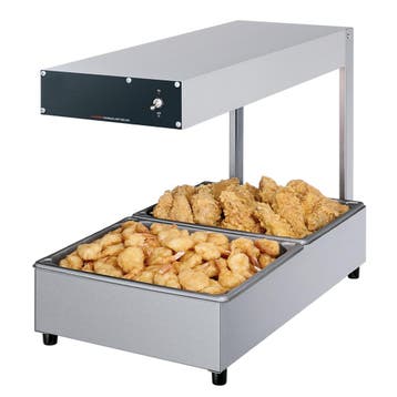 Voedselverwarmer | Opzetmodel | Infrarood | Kuip GN 1/1 |, Verzenden