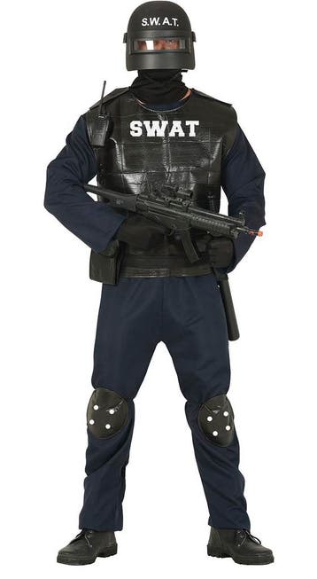 Swat Kostuum, Verzenden, Nieuw
