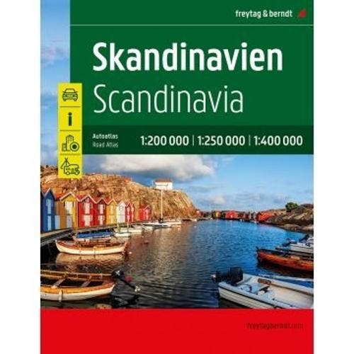 F&B Wegenatlas Scandinavië 9783707922523, Livres, Livres Autre, Envoi