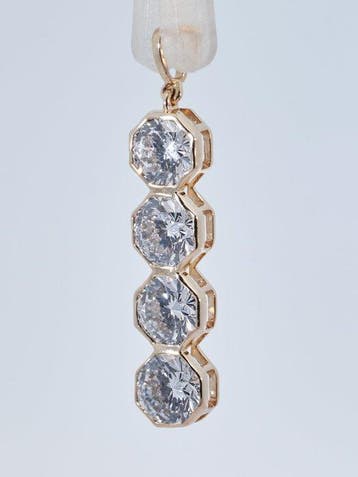 Zonder minimumprijs - Hanger - 14 karaat Geel goud - 2.49ct.