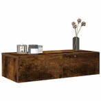 vidaXL Wandschap met lades 60x26,5x15 cm bewerkt hout, Verzenden, Nieuw