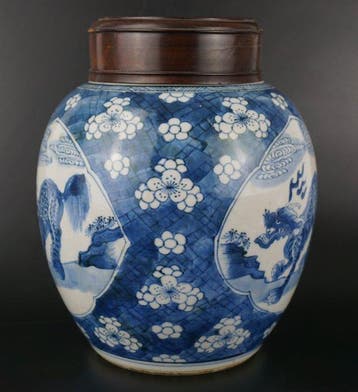 Vaas - Porselein - China - Kangxi (1662-1722)