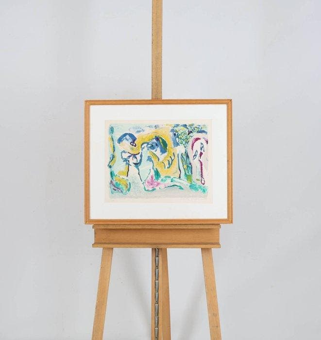 Martin Engelman (1924-1992) - Abstract, Antiquités & Art, Antiquités | Autres Antiquités