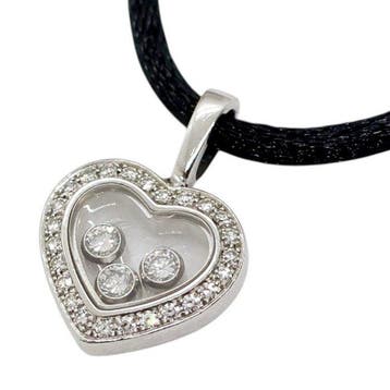 Chopard - Hanger - Happy Diamonds - 18 karaat Witgoud
