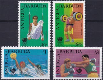 Antigua & Barbuda - 1988 - Olympische spelen - Postfris, Timbres & Monnaies, Timbres | Timbres thématiques, Verzenden