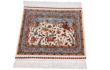 Silk Hereke Signed Carpet with Amazing 20/20 Quality &