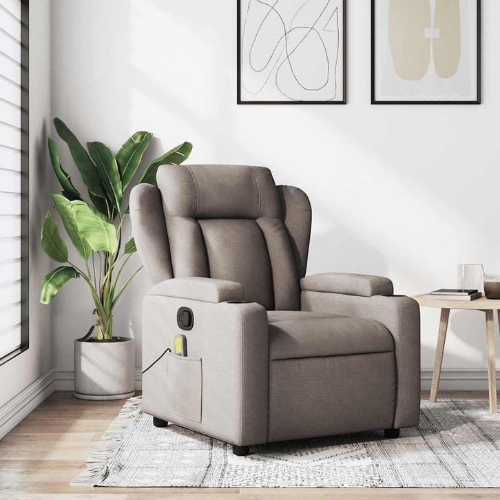 Massagestoel Taupe | Tweede kansje | Comfort voor minder, Maison & Meubles, Canapés | Salons, Envoi