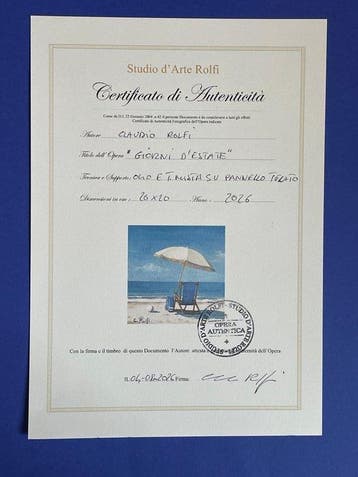 Claudio Rolfi (1960) - Giorni destate