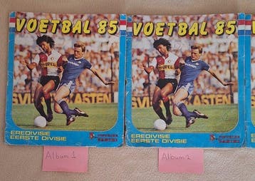 1984/85 Panini Voetbal 85 Marco van Basten, Frank Rijkaard,, Nieuw